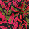 Baumwollsatin Lush Leaves | Nerida Hansen – schwarz/pink,  thumbnail number 2