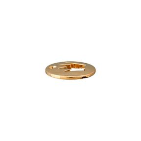 Zierteil Krone [ Ø 12 mm ] – gold metallic, 