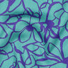 Baumwollsatin Magnolia | Nerida Hansen – aquablau/indigo,  thumbnail number 2