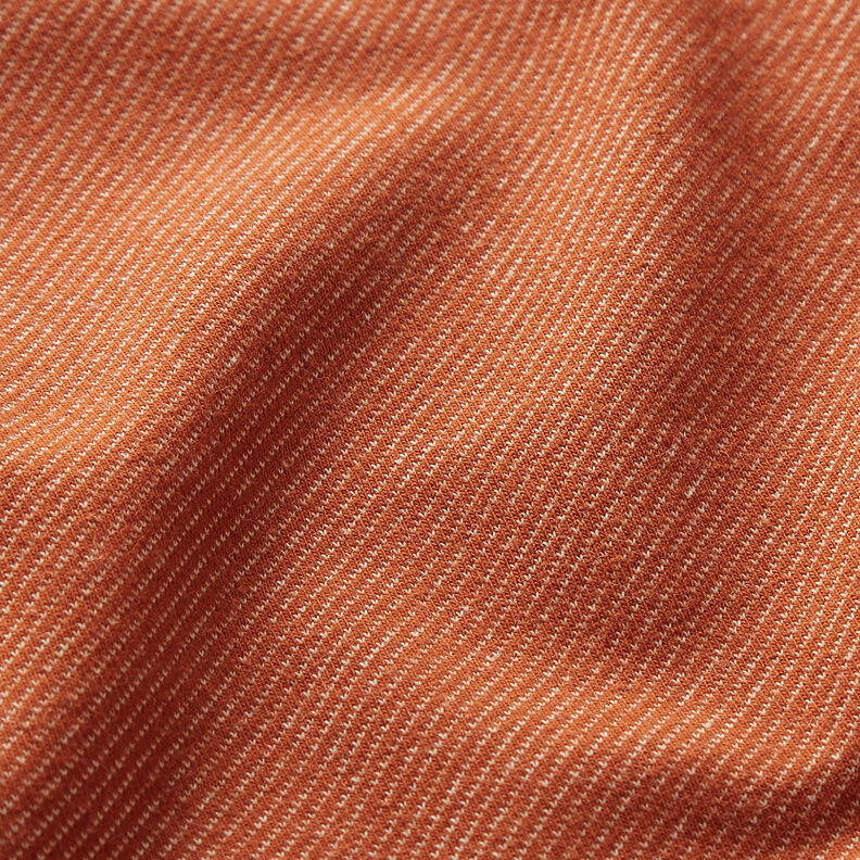 Baumwolljersey Jeans-Optik – terracotta,  image number 2