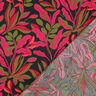 Baumwollsatin Lush Leaves | Nerida Hansen – schwarz/pink,  thumbnail number 4