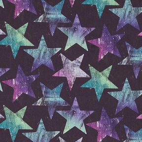 Softshell Sterne – pflaume/lila, 