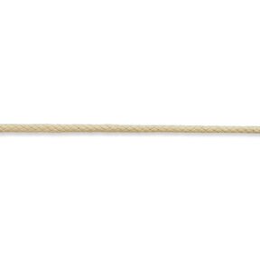 Baumwollkordel [Ø 3 mm] – hellbeige, 