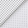 Baumwollpopeline Mini Polka Dots – weiss/schwarz,  thumbnail number 4