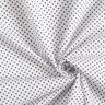 Baumwollpopeline Mini Polka Dots – weiss/schwarz,  thumbnail number 3