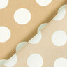 Kreppgewebe Polka Dots [2,5 cm] – beige,  thumbnail number 4