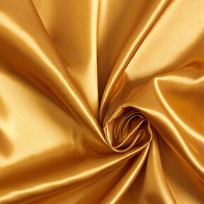 Polyestersatin – gold metallic, 