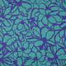 Baumwollsatin Magnolia | Nerida Hansen – aquablau/indigo,  thumbnail number 1