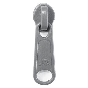 Reißverschluss-Schieber [5 mm] – grau, 